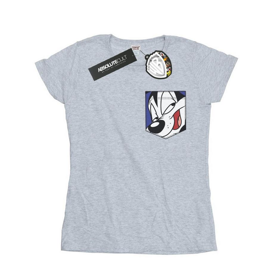 LOONEY TUNES Sylvester the Cat Pocket T-Shirt  
