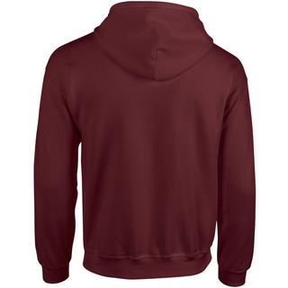 Gildan  Mélange lourd Adulte Plein Zip Sweat à capuche Top 