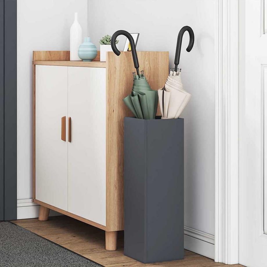 VidaXL Porte-parapluie métal  