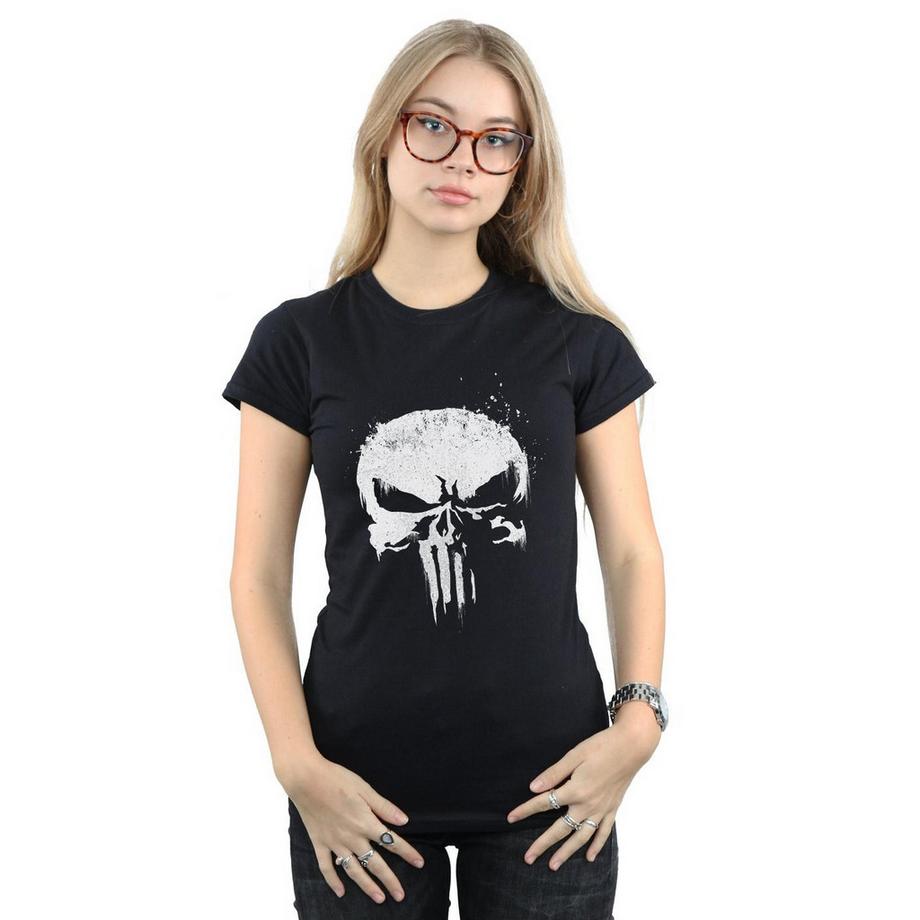 MARVEL The Punisher TV Skull Logo T-Shirt  