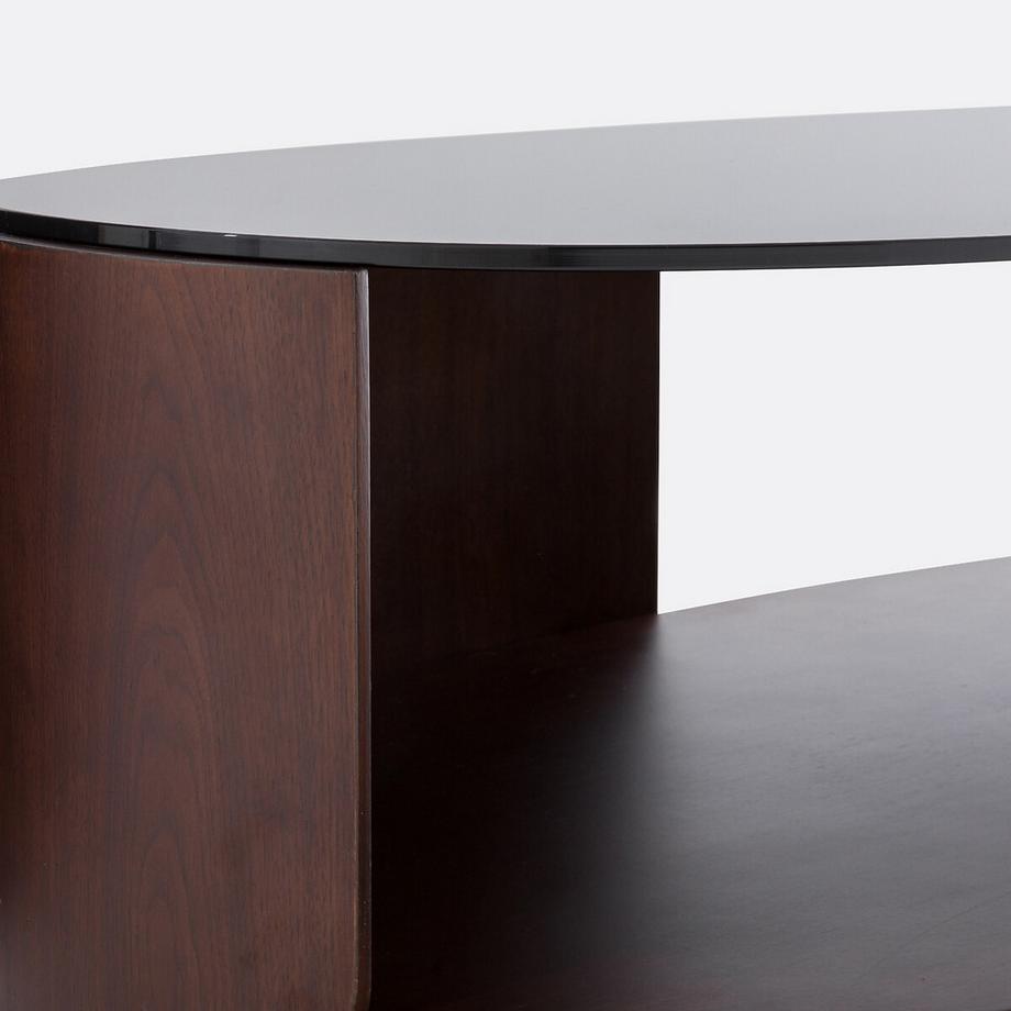 La Redoute Intérieurs Table basse plateau en verre trempé Spinella  