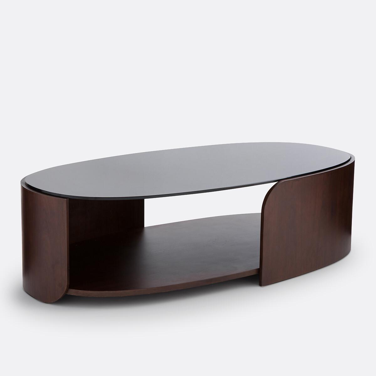 La Redoute Intérieurs Couchtisch Spinella mit Platte aus gehärtetem Glas  