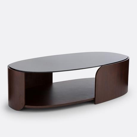 La Redoute Intérieurs Couchtisch Spinella mit Platte aus gehärtetem Glas  