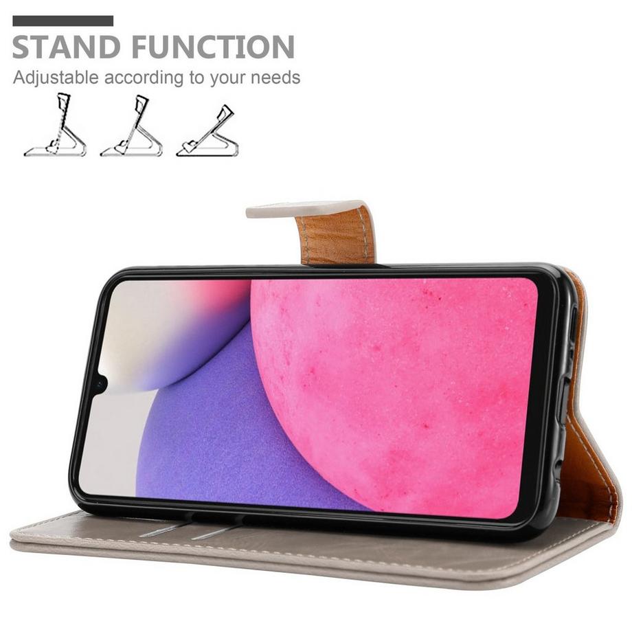 Cadorabo  Hülle für Samsung Galaxy A33 5G Magnetverschluss, Kartenfach 