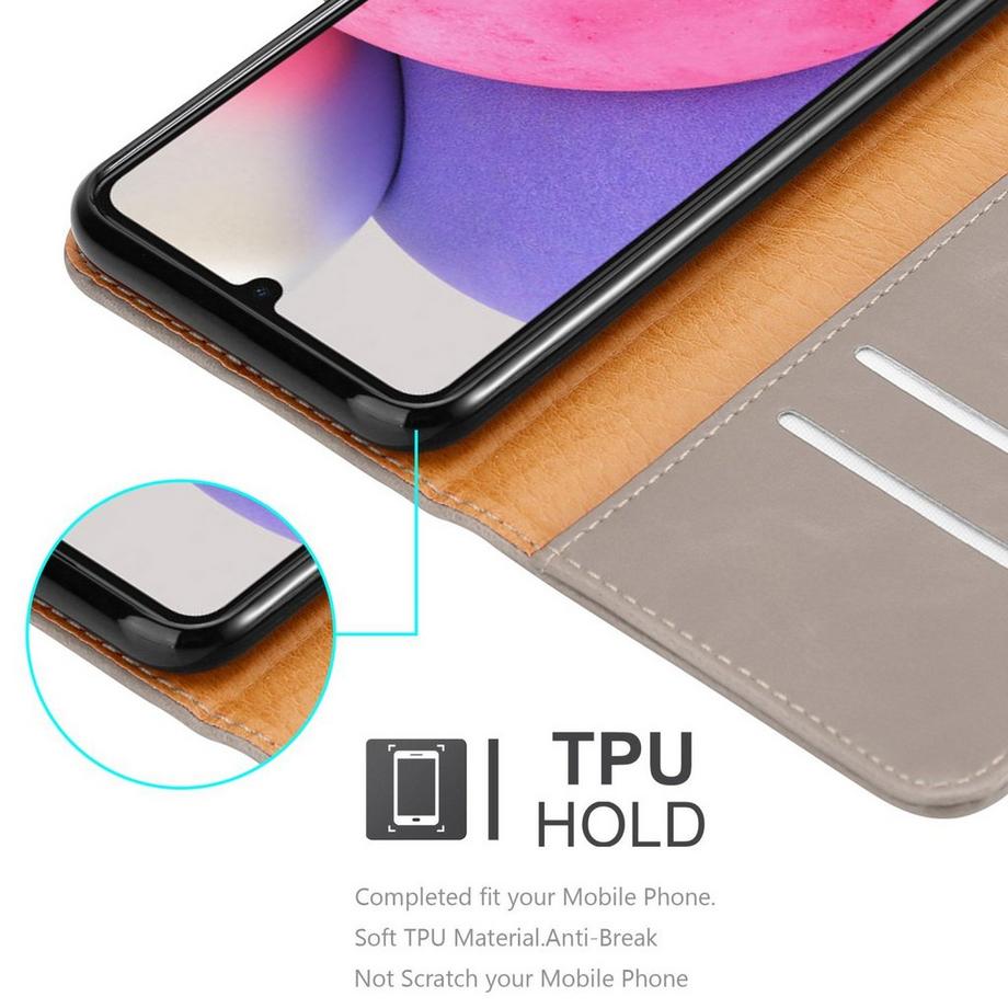 Cadorabo  Hülle für Samsung Galaxy A33 5G Magnetverschluss, Kartenfach 