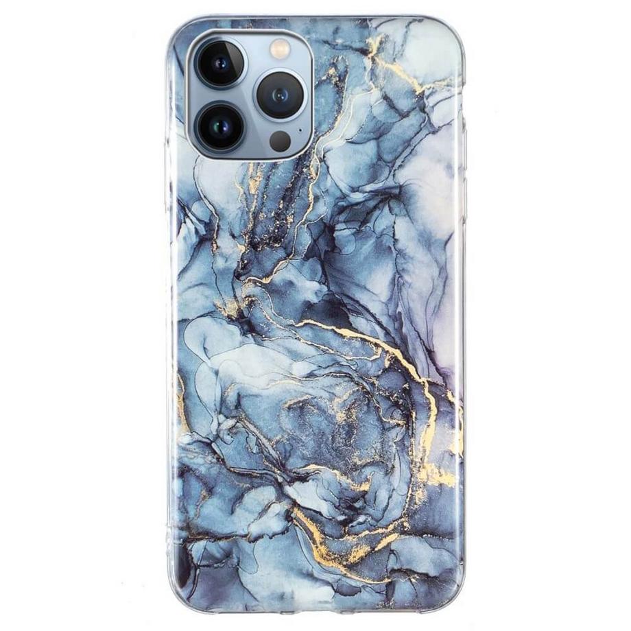 Cover-Discount  iPhone 15 Pro Max - Coque en silicone Marble 