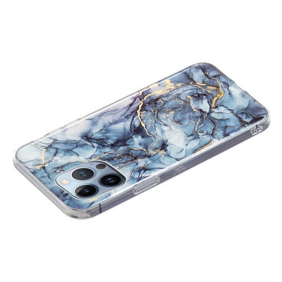 Cover-Discount  iPhone 15 Pro Max - Coque en silicone Marble 