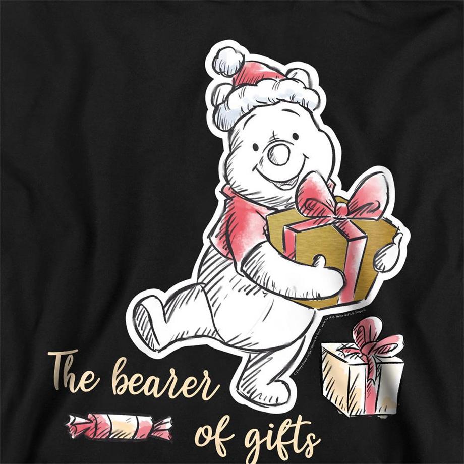 Winnie the Pooh  Sweat À Capuche The Bearer Of Christmas Gifts 