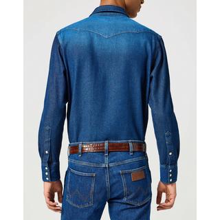 Wrangler Easy Belt Embossed Alligator Cuir  