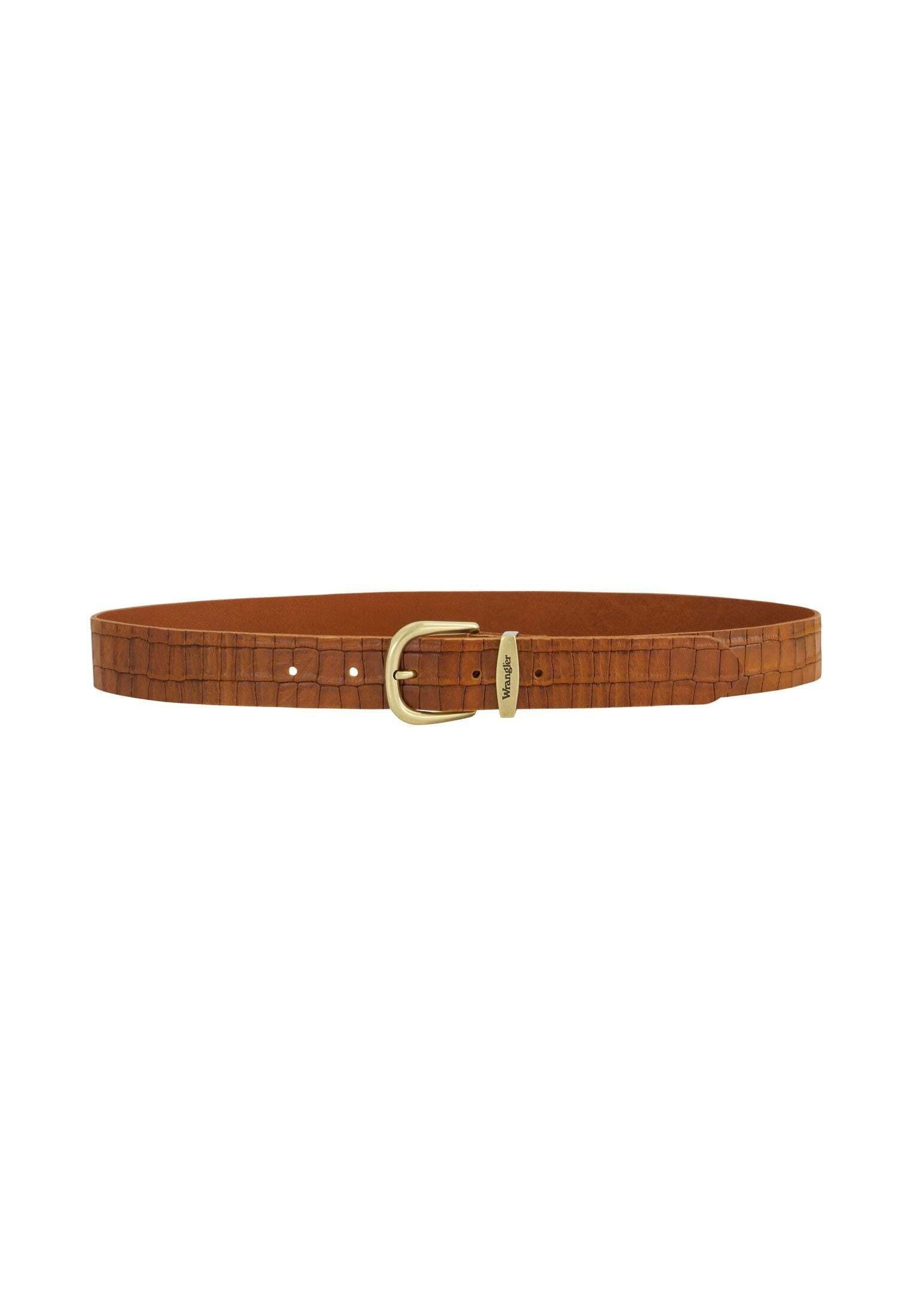 Wrangler Easy Belt Embossed Alligator Cuir  