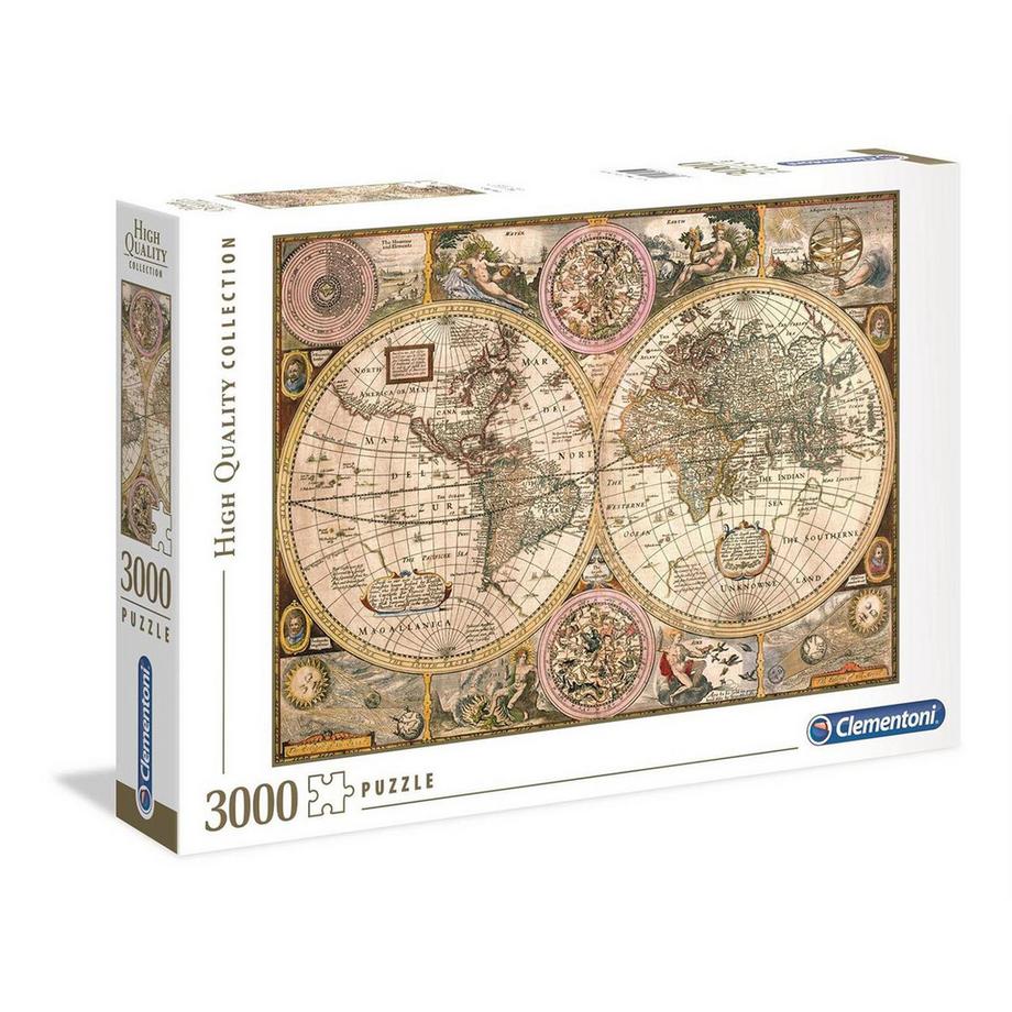 Clementoni  Puzzle Antike Weltkarte (3000Teile) 
