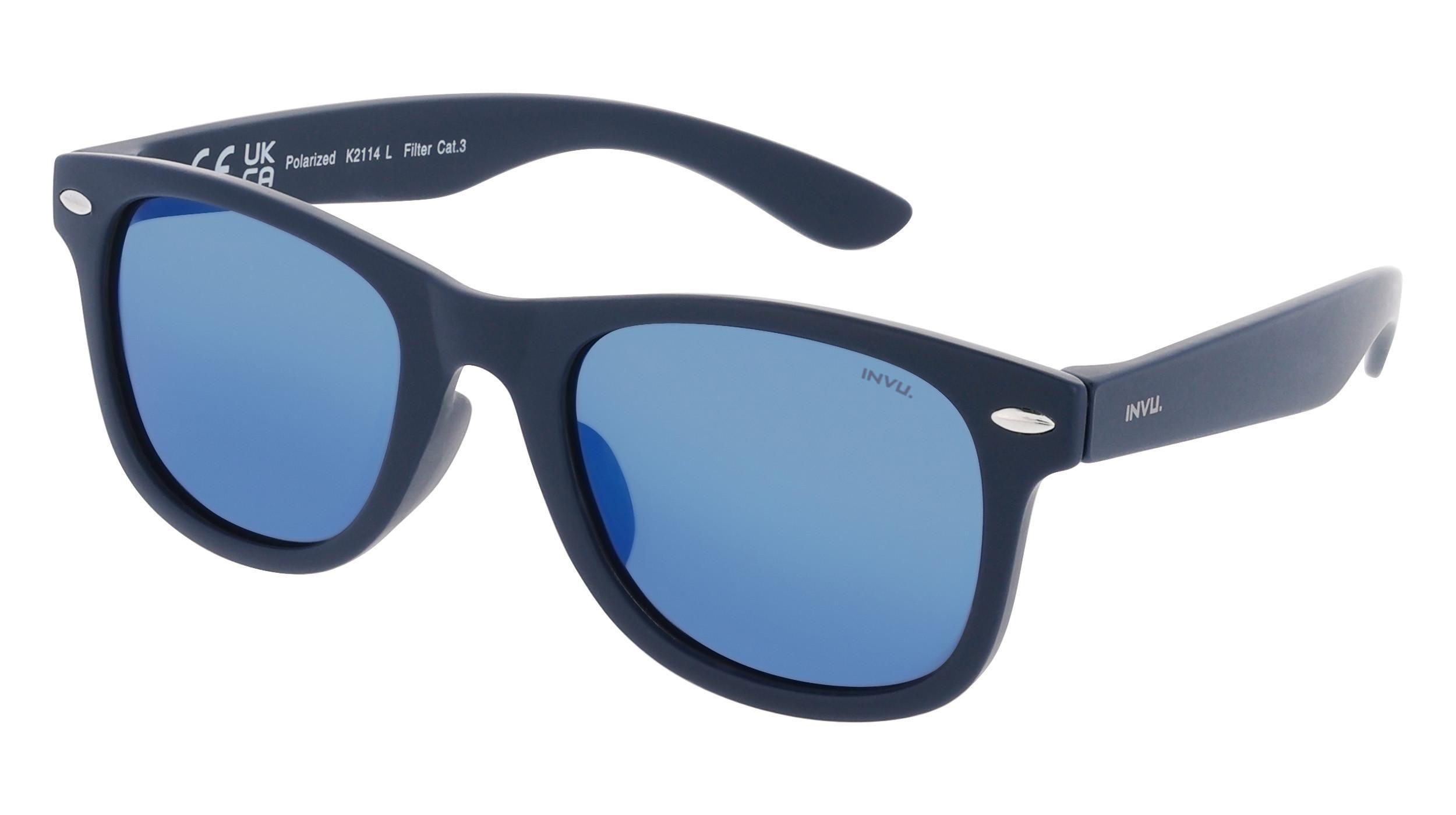 INVU  Polarisierte Kinder Sonnenbrille mit Etui 