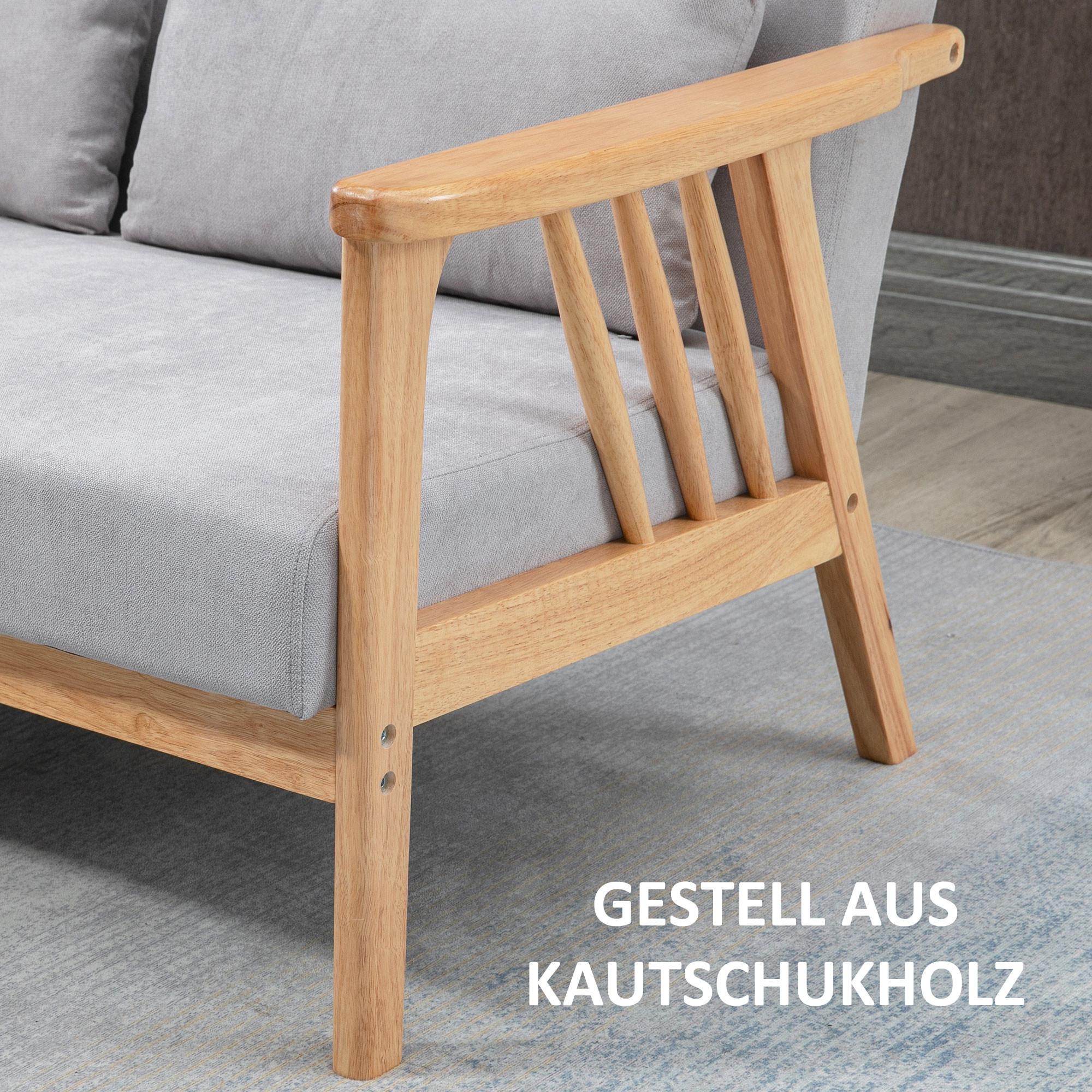 HOMCOM Sofa 2-Sitzer  