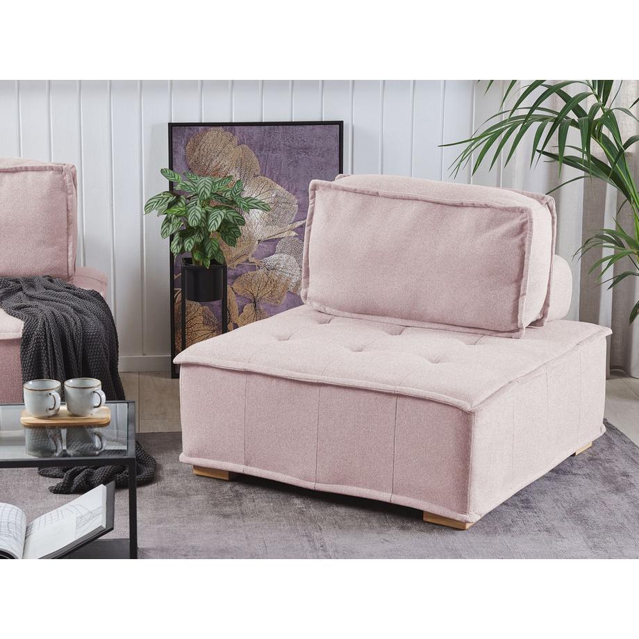 Beliani Sesselmodul aus Stoff Modern TIBRO  