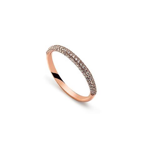 MUAU Schmuck  Bague en or rose 750 diamants 0,39ct. 