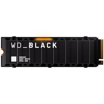 WD Black SN850X PCIe SSD Gen 4 Gaming 1 TB Kühlkörper