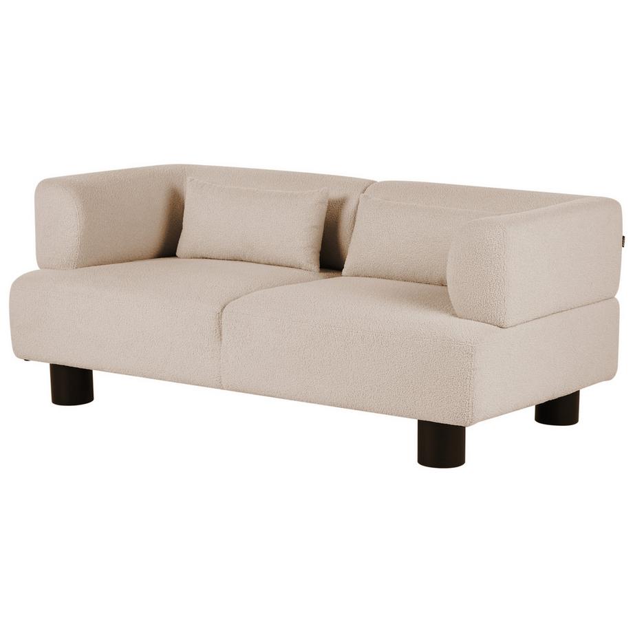 Beliani Canapé 2 places en Tissu Moderne MOVIK  