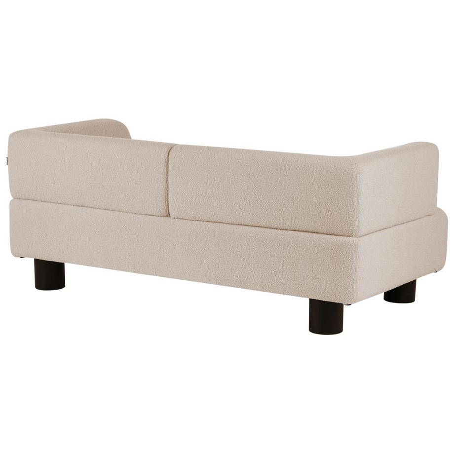 Beliani Canapé 2 places en Tissu Moderne MOVIK  