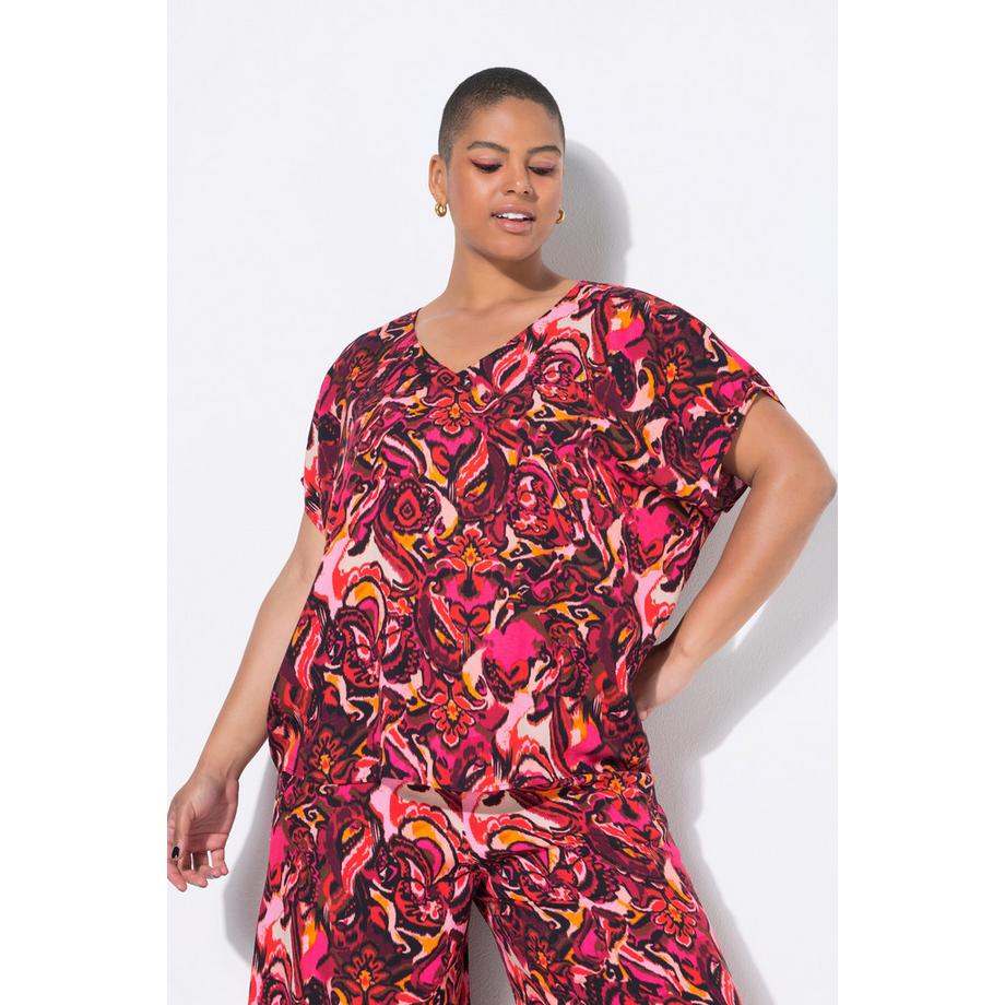 Studio Untold Oversized Blusenshirt Alloverprint  