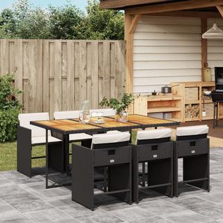 VidaXL Garten essgruppe poly-rattan  