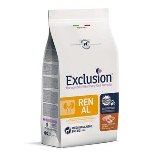 Exclusion  Dog VET Renal Adult Medium & Large Pork, 12kg 