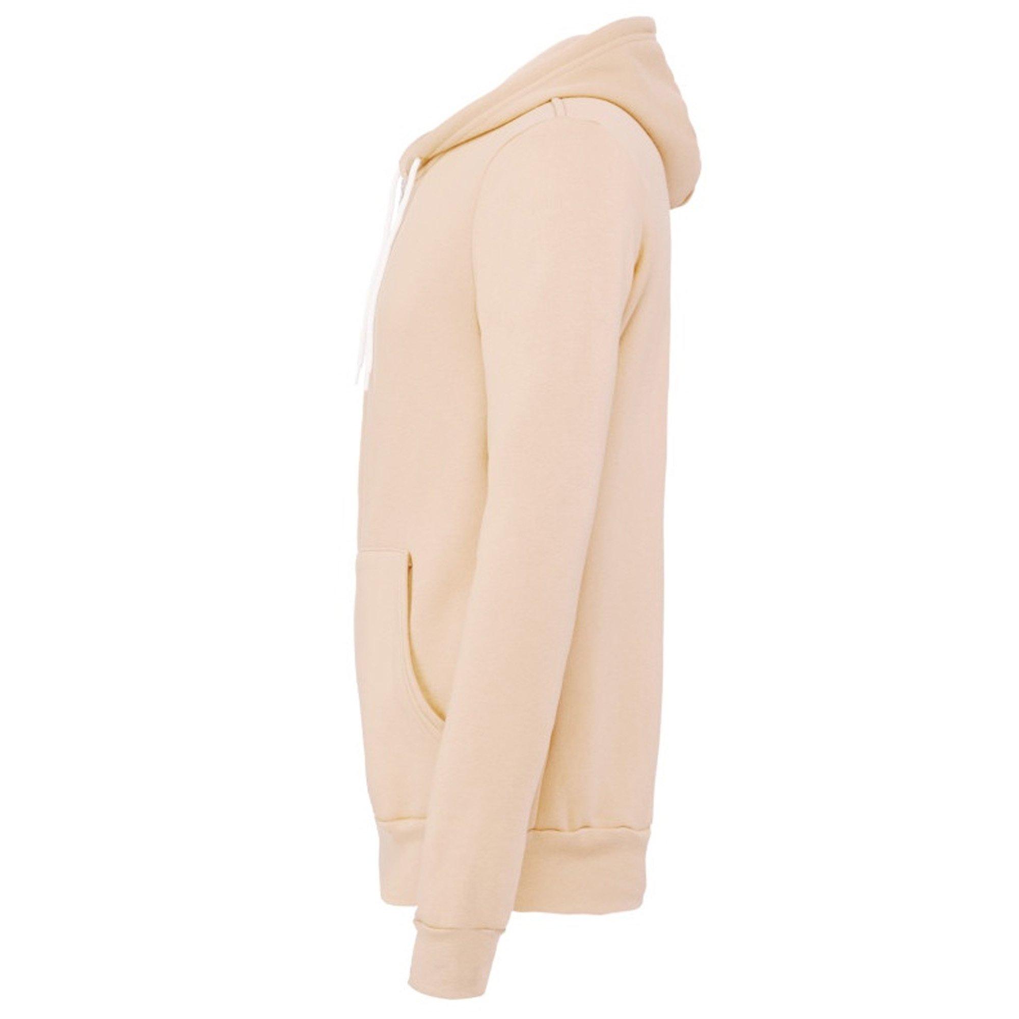Bella + Canvas Fleece Kapuzenjacke  
