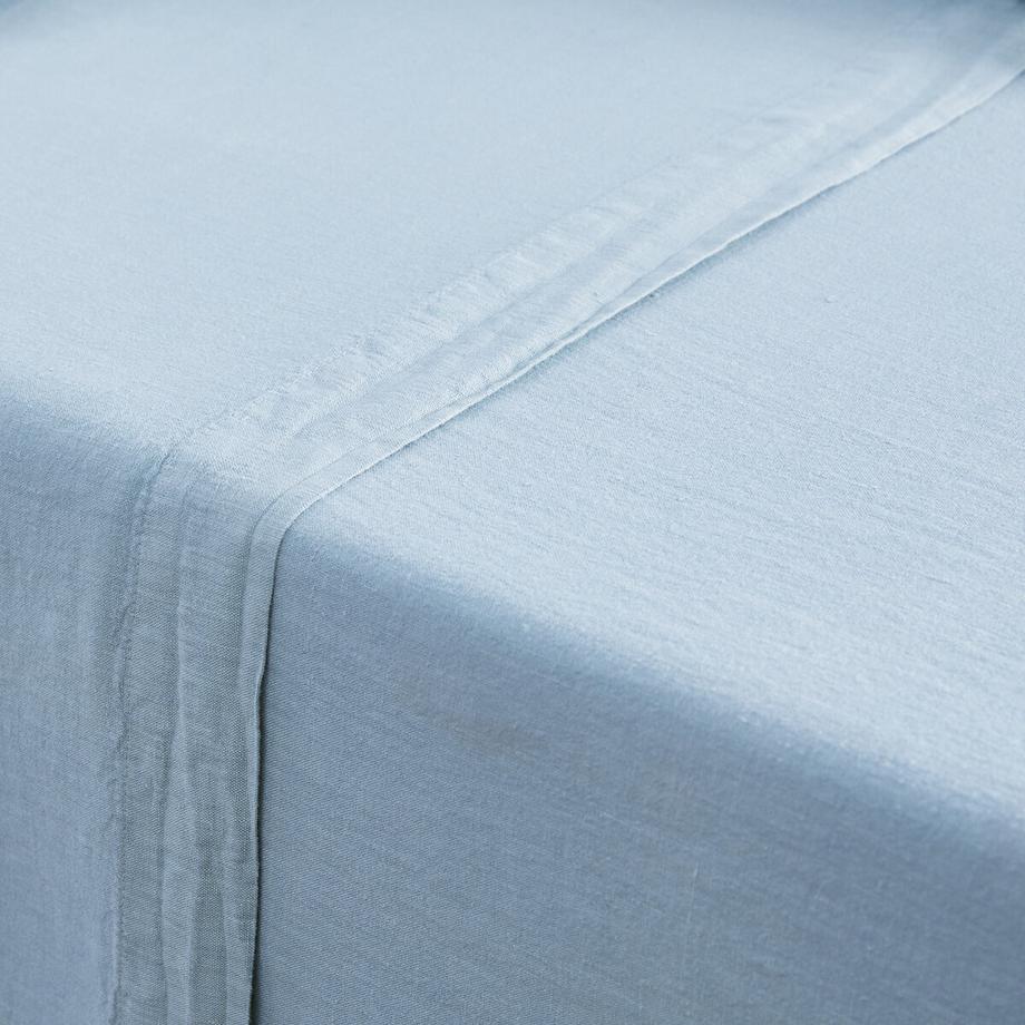 La Redoute Intérieurs Drap Plat Linot en Lin Prélavé  