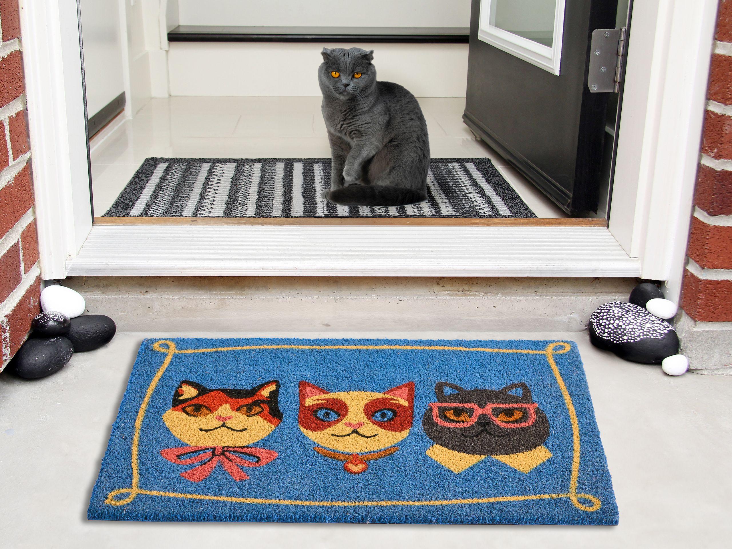 Beliani Fussmatte aus Kokosfasern Modern MOJICAP  