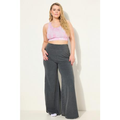 Studio Untold  Pantalon de yoga à jambes évasées et large taille élastique 