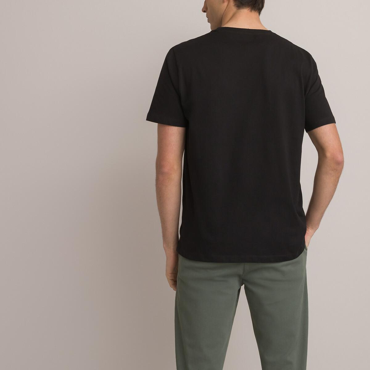 La Redoute Collections Rundhals Kurzarm T-Shirt  