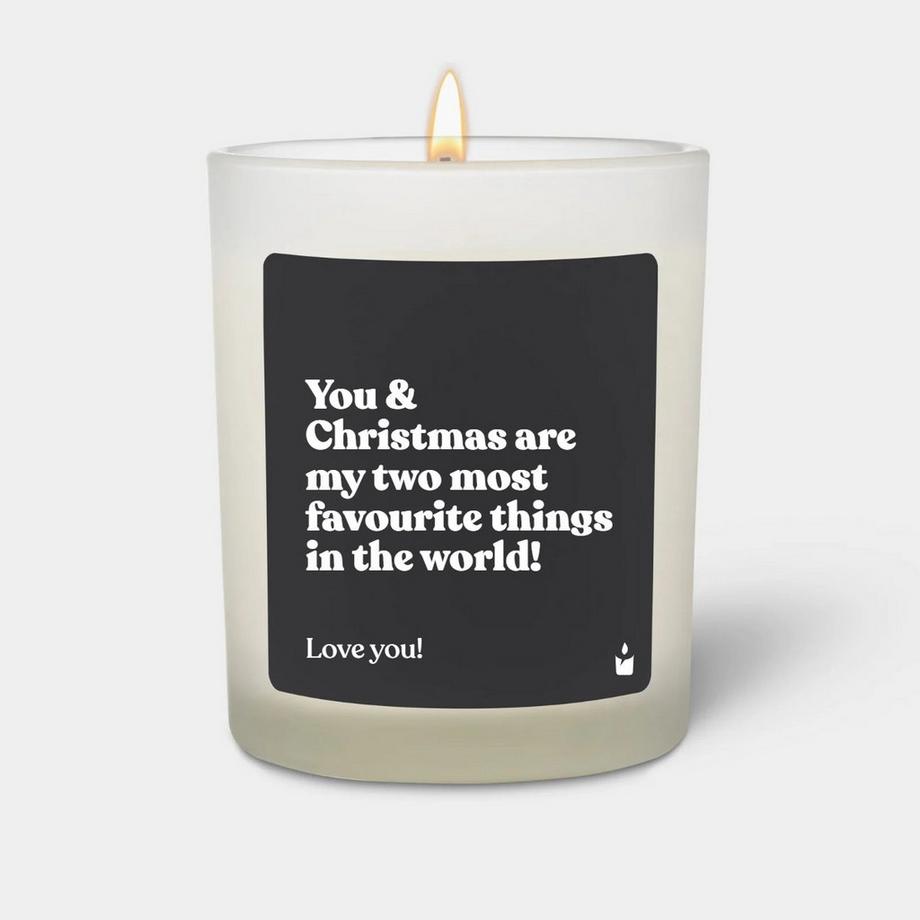 CandleHand Duftkerze Woody You & Christmas are my two most favourite things in the world!  