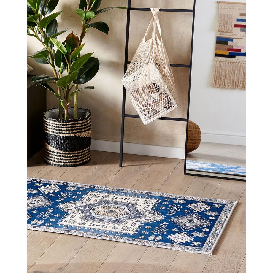 Beliani Teppich aus Polyester Klassisch PARVAKADLI  