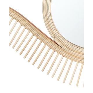 Beliani Miroir en Bambou Boho SOYOPA  