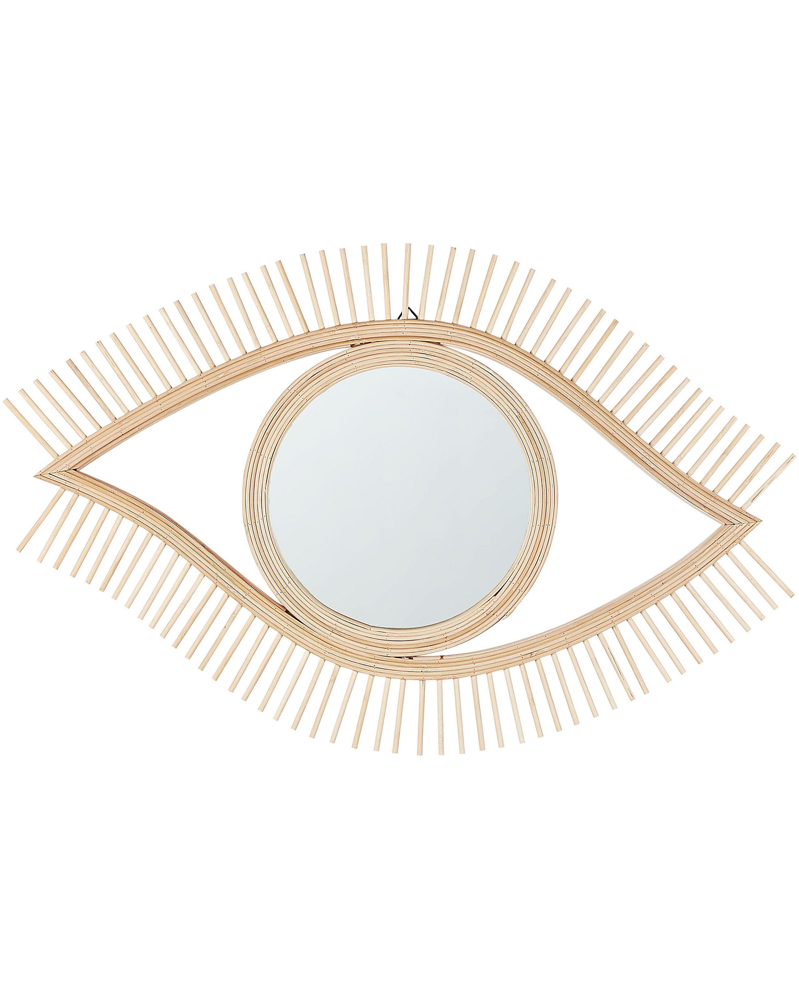 Beliani Miroir en Bambou Boho SOYOPA  