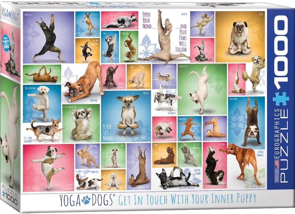 Eurographics  puzzle Yoga Dogs 1000 Teile 