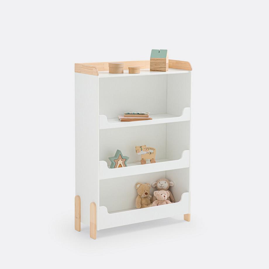 Kinderbücherregal Kiefer und MDF