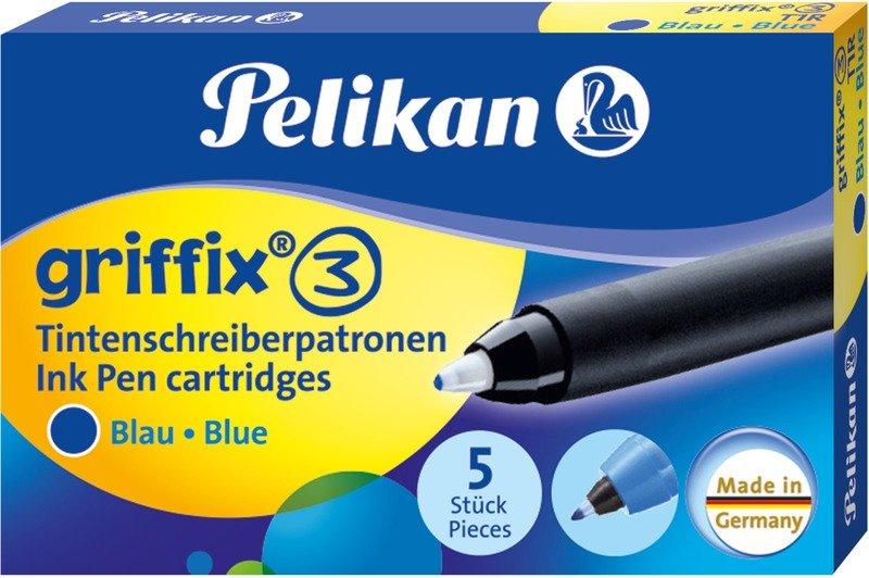 Pelikan PELIKAN Patrone Griffix T1R blau 5 Stck.  