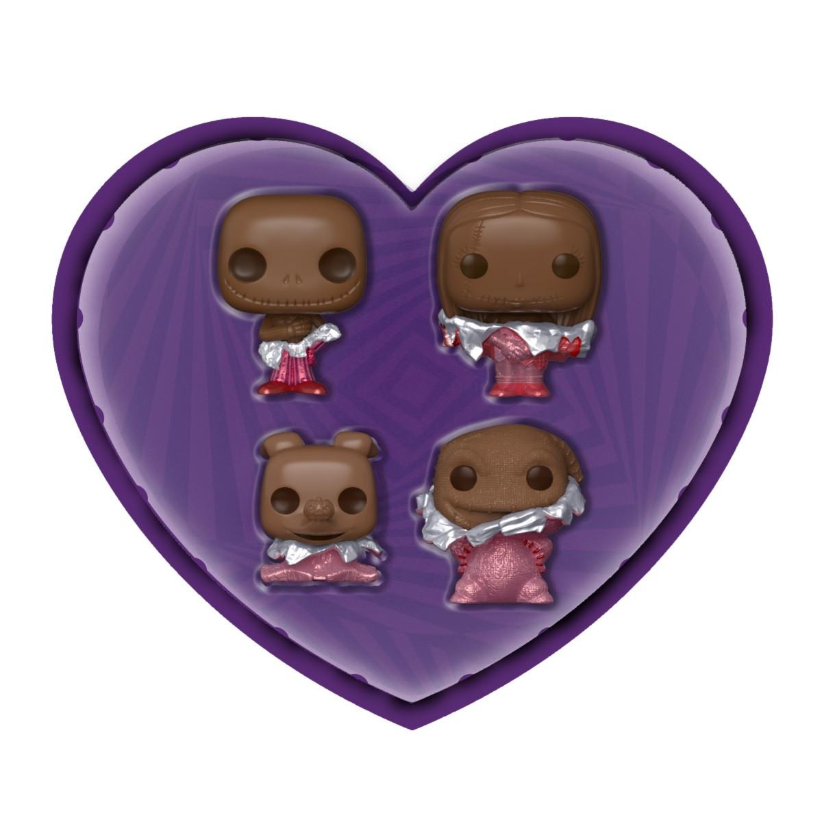 Funko  Funko POP! Disney TNBC: Valentines 2024 Choc Box Pocket 4PK 