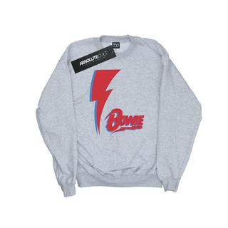 David Bowie Lightning Bolt Logo Sweatshirt  