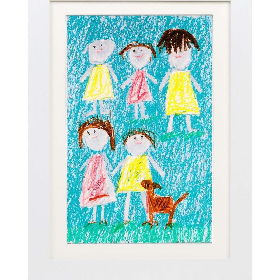 Bilderrahmen für Kinderzeichnungen