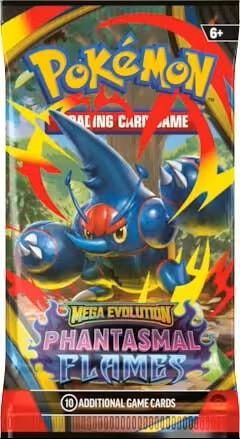 Pokémon  ME02 Fatale Flammen Booster, 1 Pack - IT 