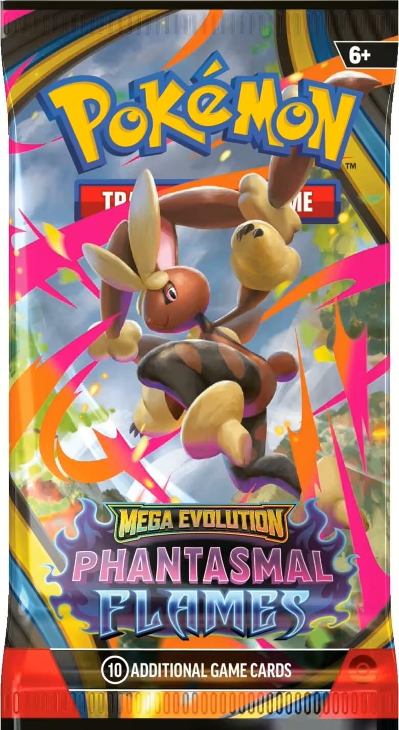 Pokémon  ME02 Fatale Flammen Booster, 1 Pack - IT 