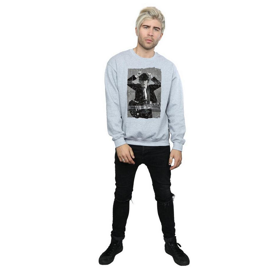AC/DC ACDC Angus Young Sweatshirt Imprimé  