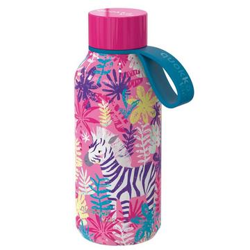 Bottiglia Termica Modello Solid Kids con Tracolla e Motivo Zebra
