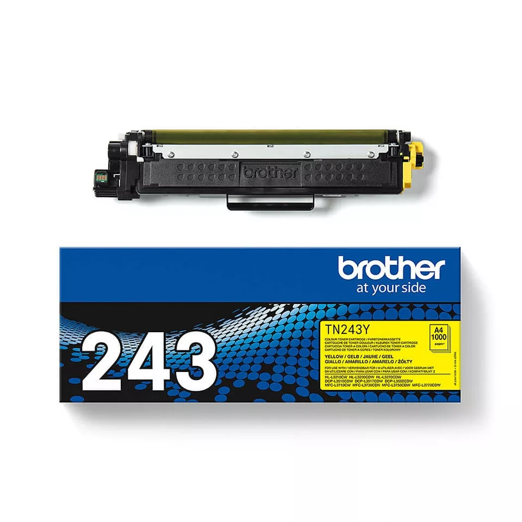 Brother – Toner TN243Y TN-243 Gelb, One Size