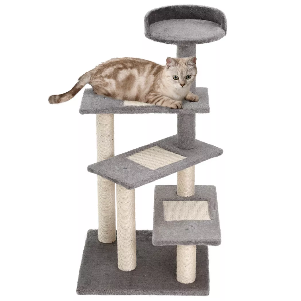 PawHut - Arbre à gratter, One Size, Beige
