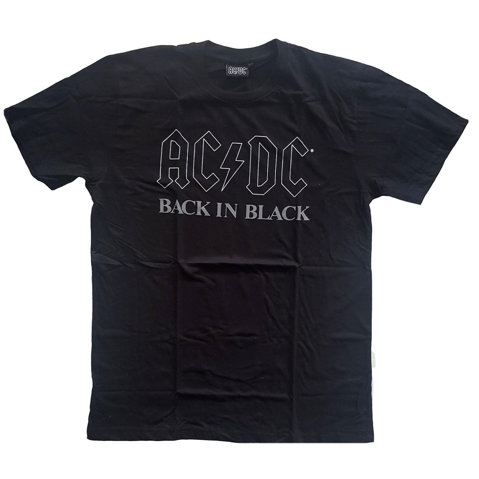 AC/DC  Tshirt BACK IN BLACK 