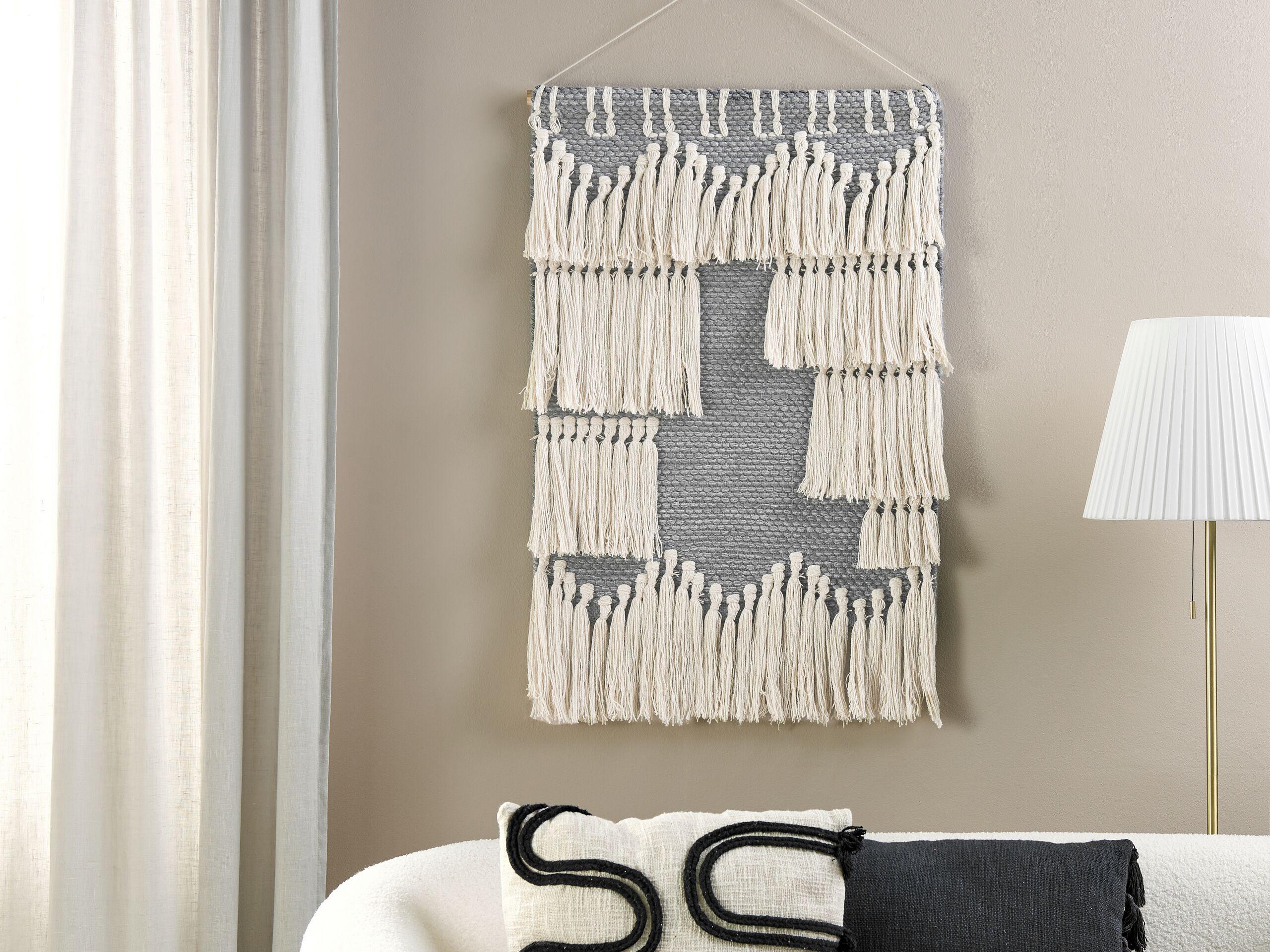 Beliani Decorazione da parete en Cotone Boho MAHRI  