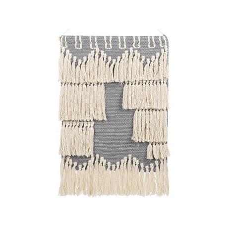 Beliani Suspension murale en tissu en Coton Boho MAHRI  