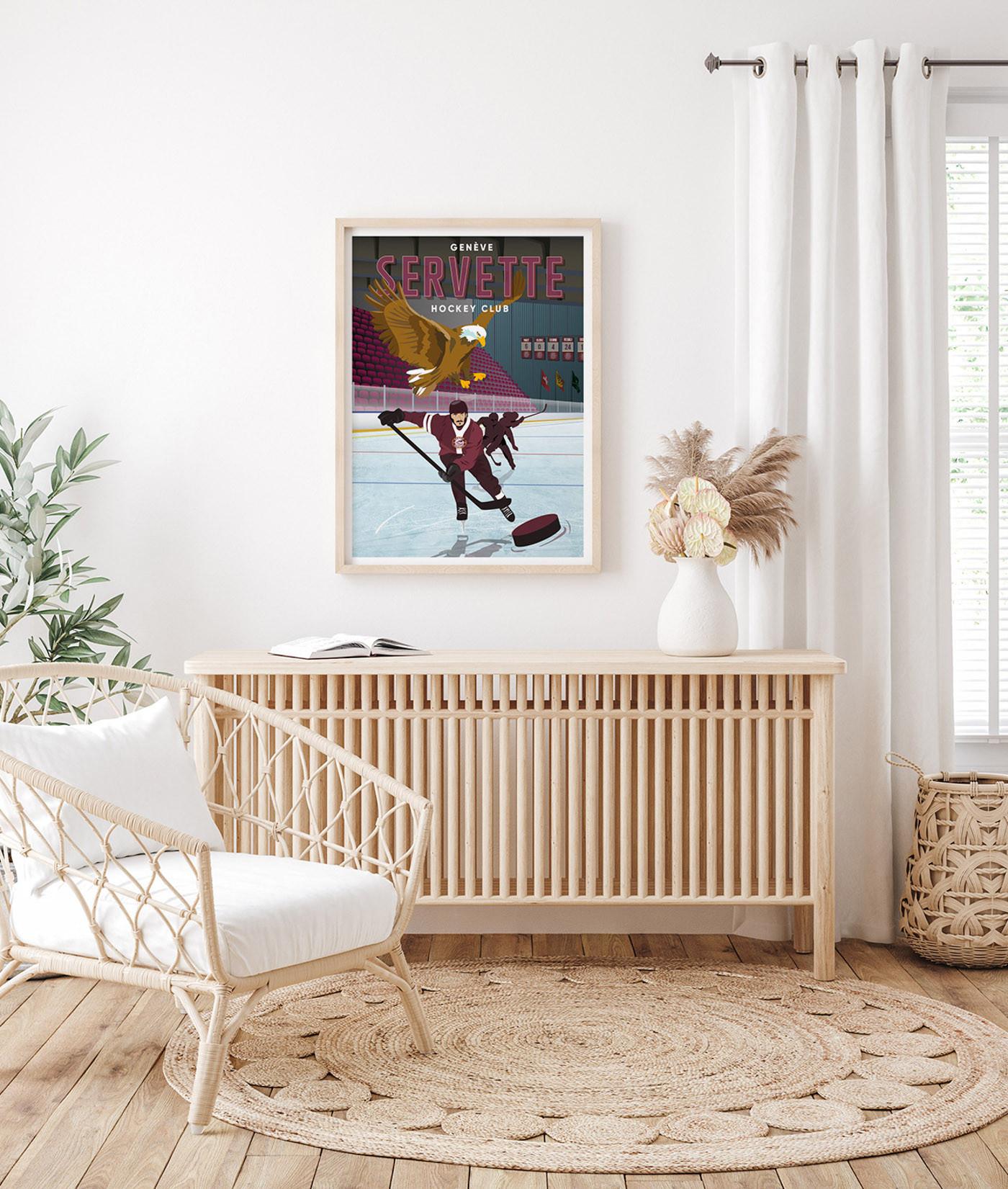 La-Jonx Genève Servette Hockey Club - Poster  